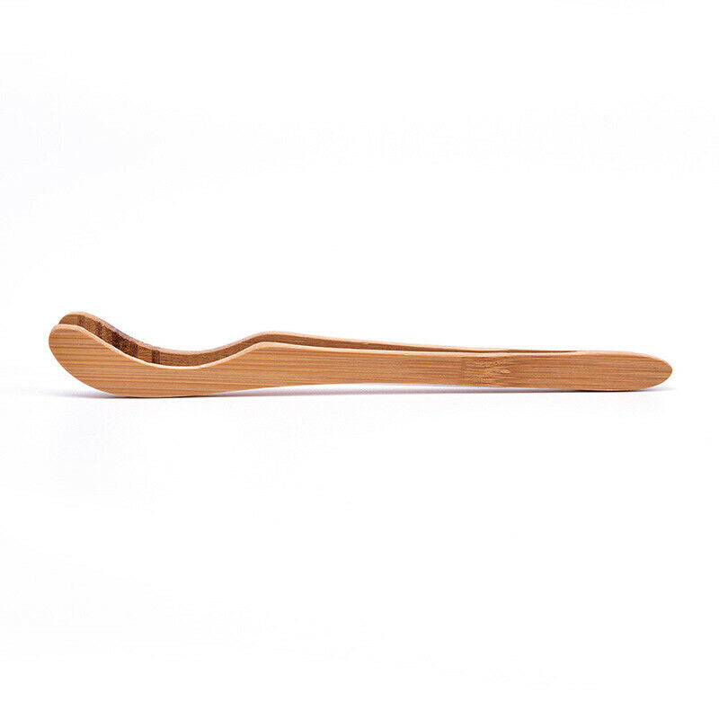 1pc Tea Bamboo Utensil Tongs Tea Wooden Tea Clip Food Toast Tea Tweez.l8