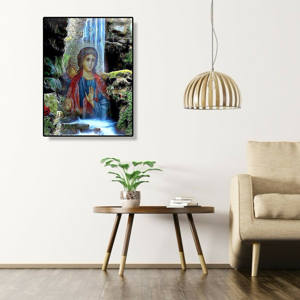 5D DIY Full Drill Diamond Painting Notre Dame Fall Embroidery Mosaic Craft @