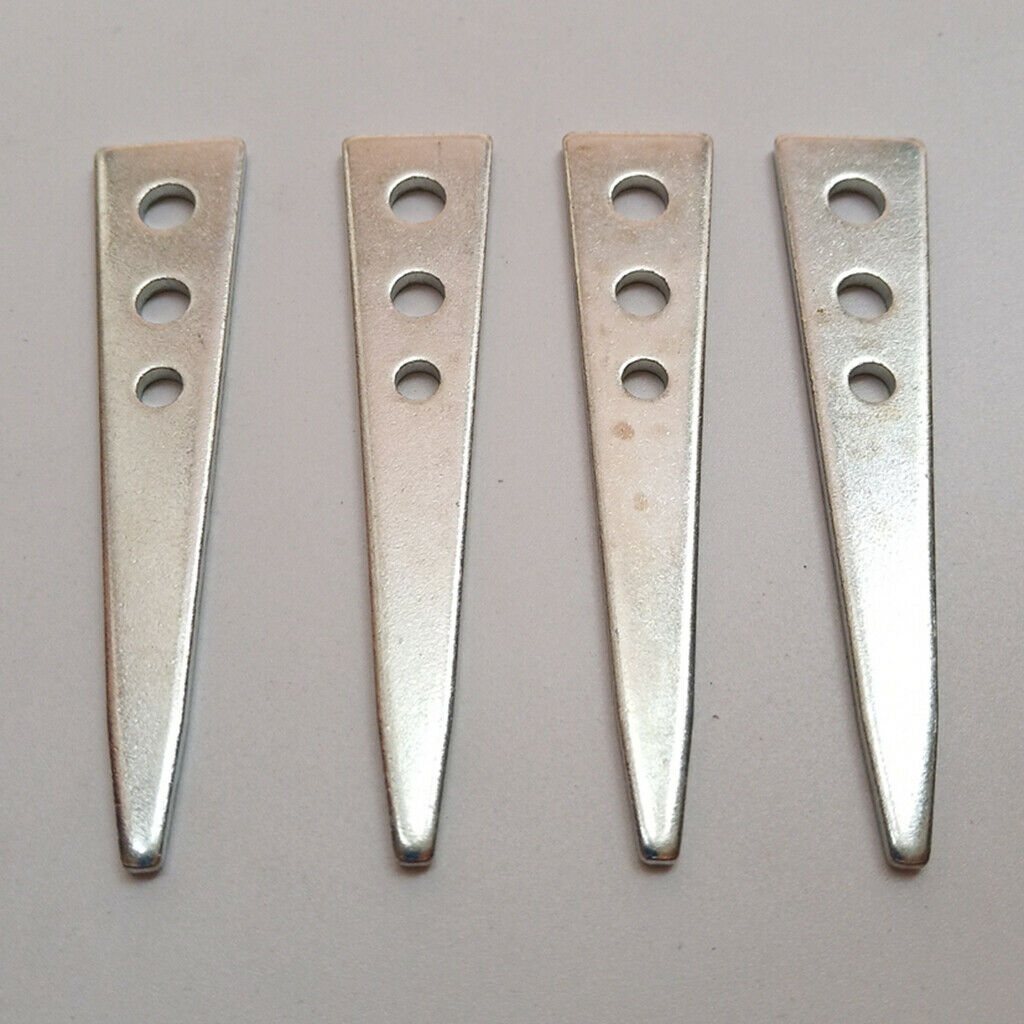Set Of 4 Metal Hammers In Vine Eyes