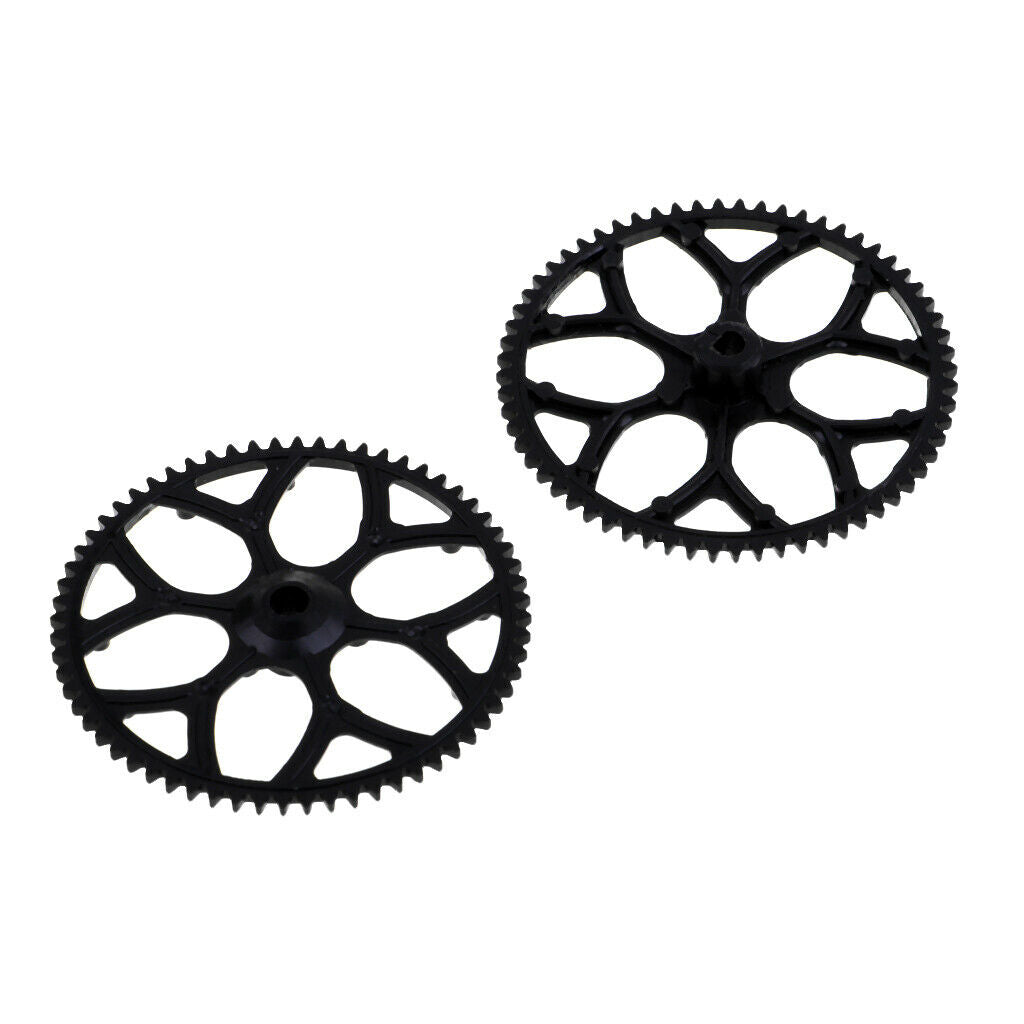 2pcs Plastic Main Gears Spare Parts for WLtoys V977 V988 V966 XK K110 RC Heli