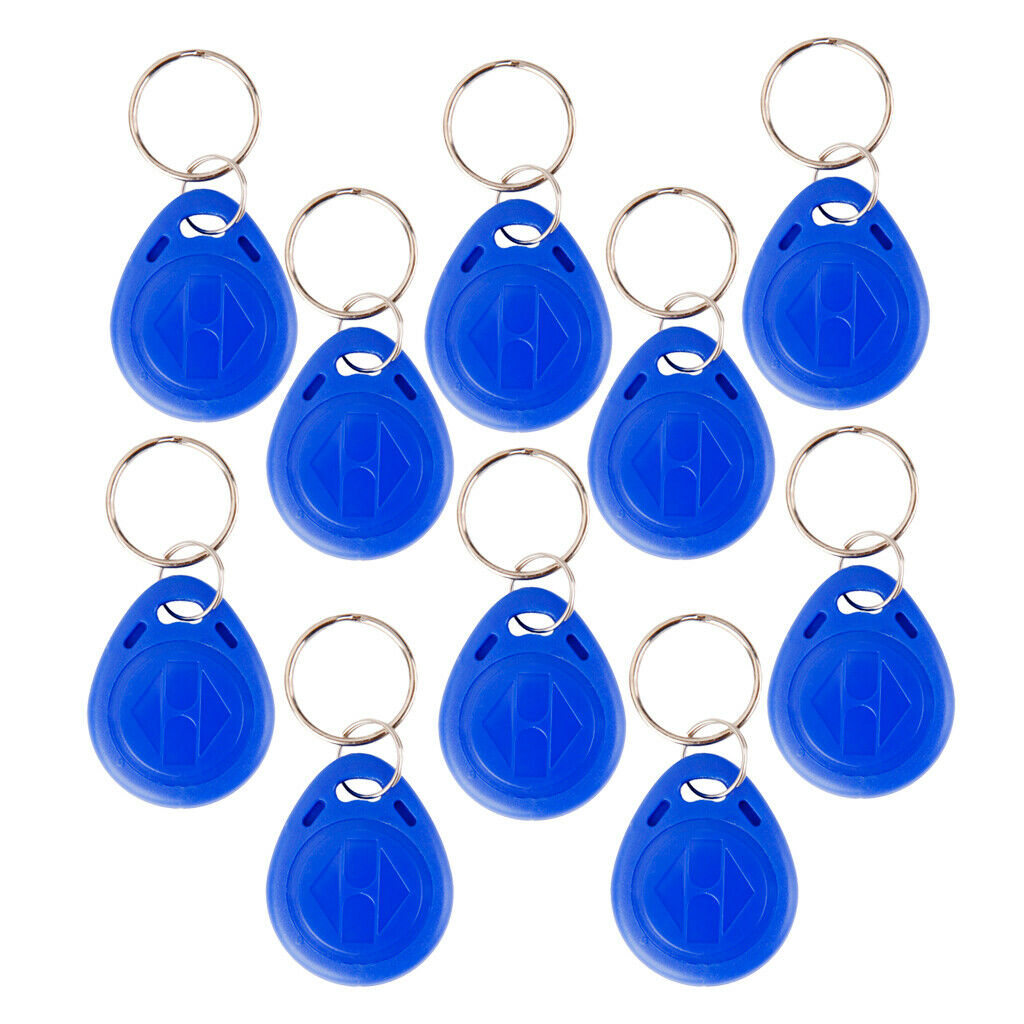 Pack of 10pc 125Khz   Proximity ID Card Token Tags Keyfobs Access Control