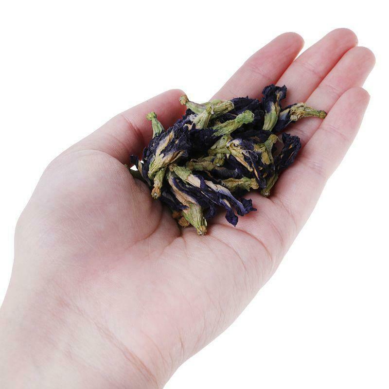 50g Tea Blue Butterfly Pea tea Dried Clitoria Kordofan Pea Flower Tea