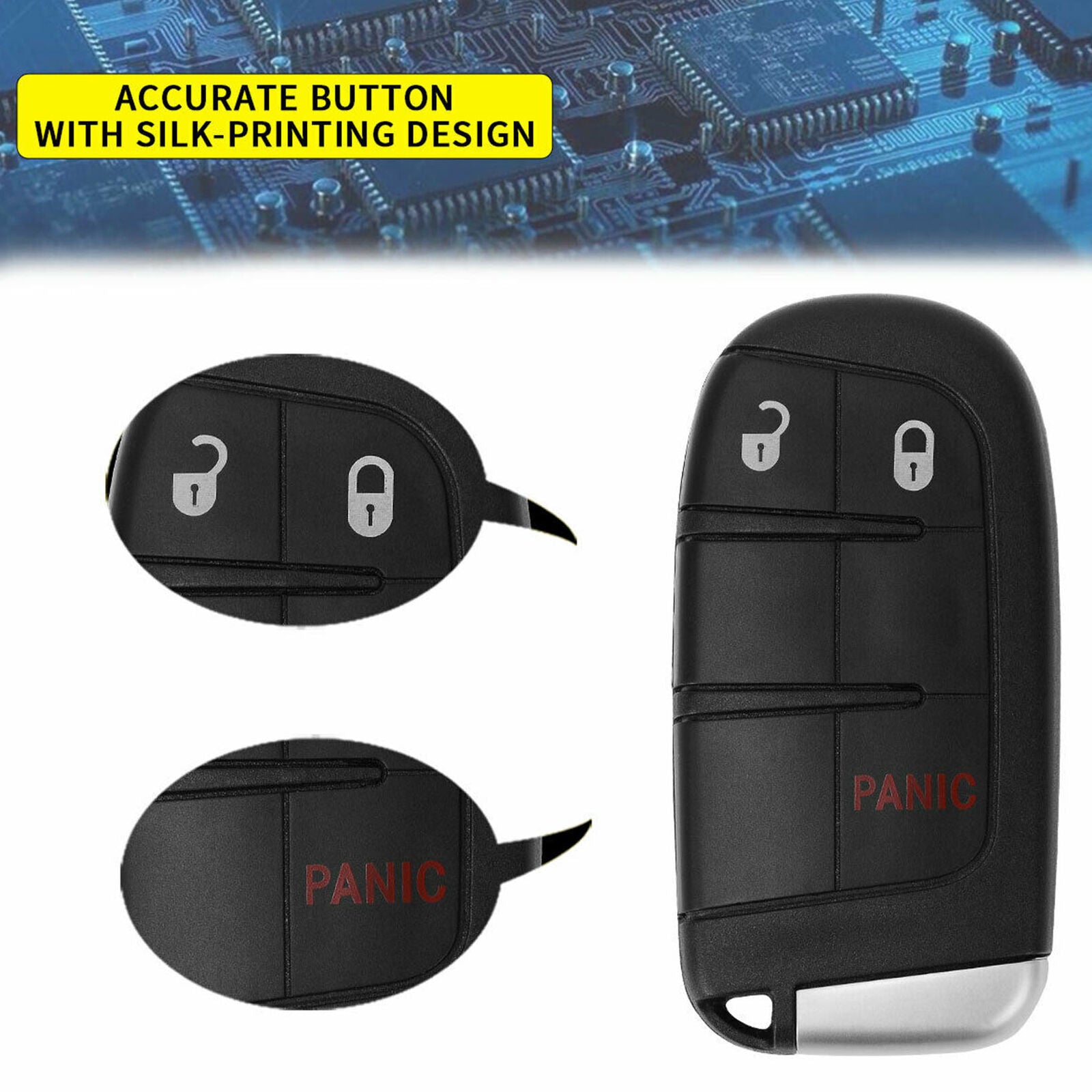 Keyless Entry Remote Car Key Fob Fit for 2011 2012 2013 2014 Chrysler 300 New