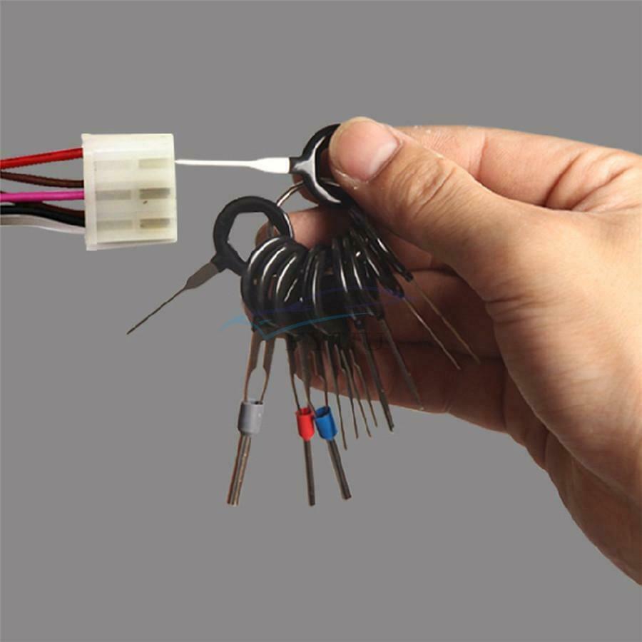 80PCS/ Set Car Wire Terminal Removal Tool Electrical Connector Pin Tool Kit
