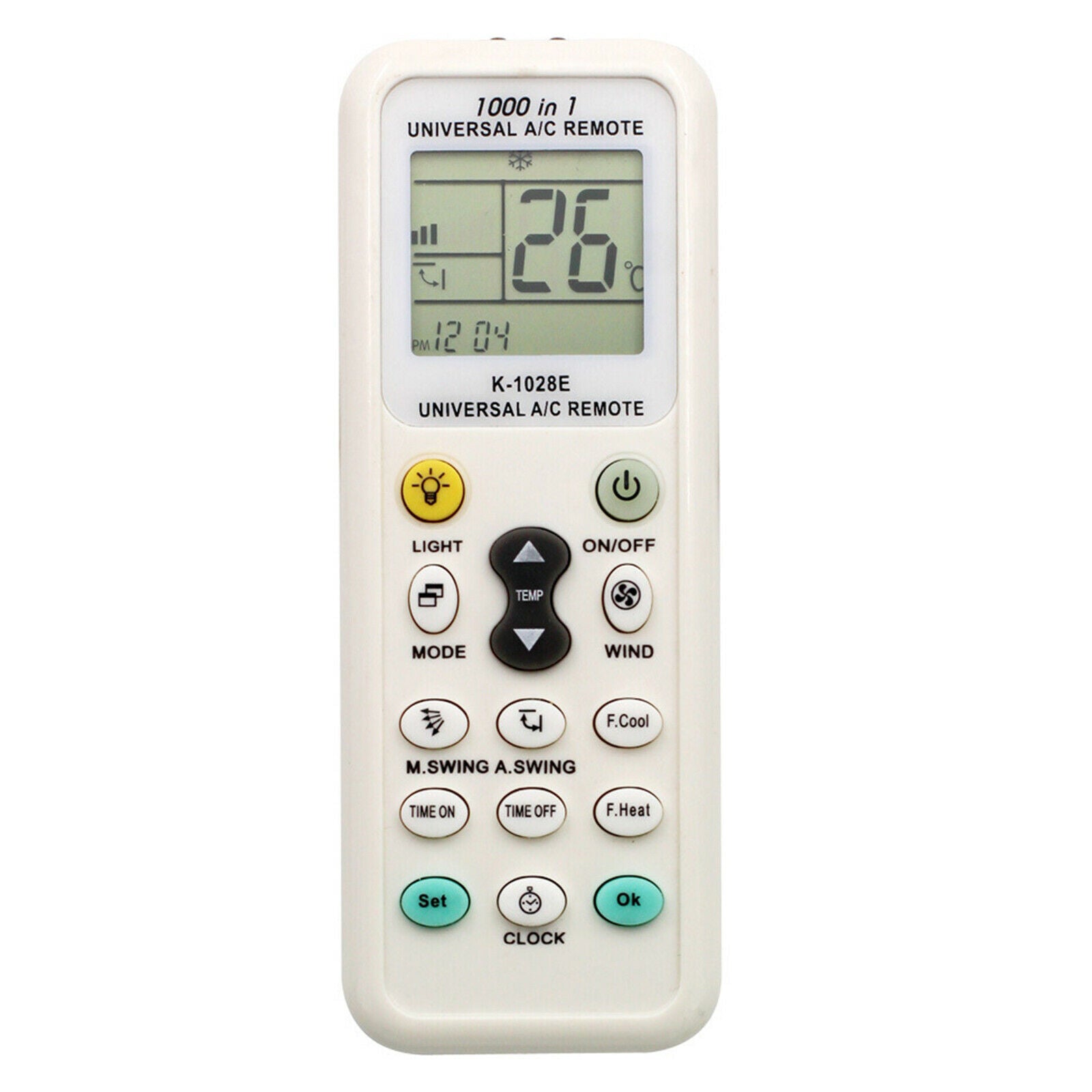 Universal K-1028E A/C Air  Remote Control Replacement Accessories