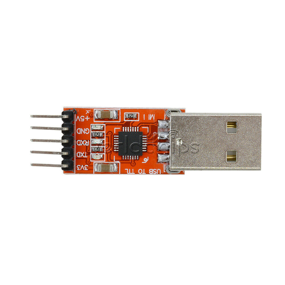 New USB 2.0 to TTL UART 5PIN Module Serial Converter CP2102 STC PRGMR Free cable