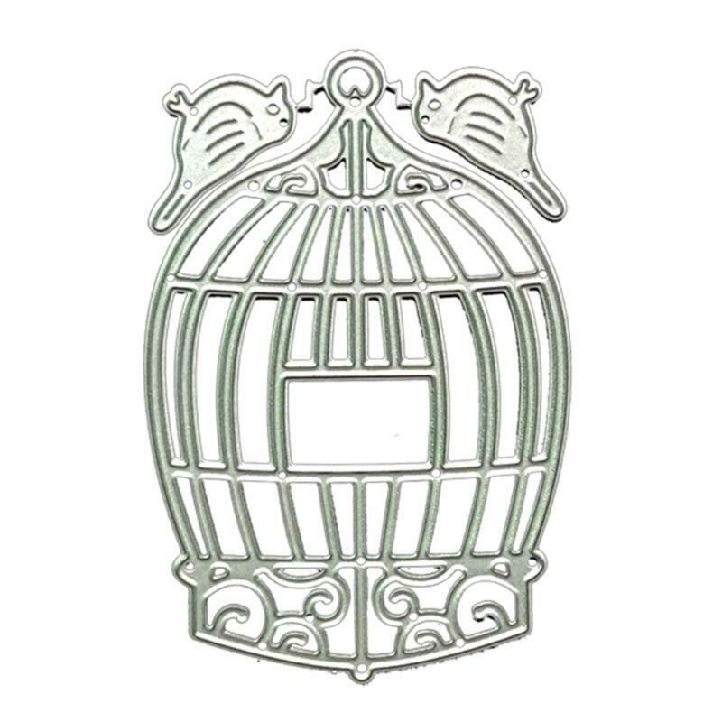 Bird Cage Metal Cutting Dies Stencil DIY Scrapbooking Album Paper Card Template