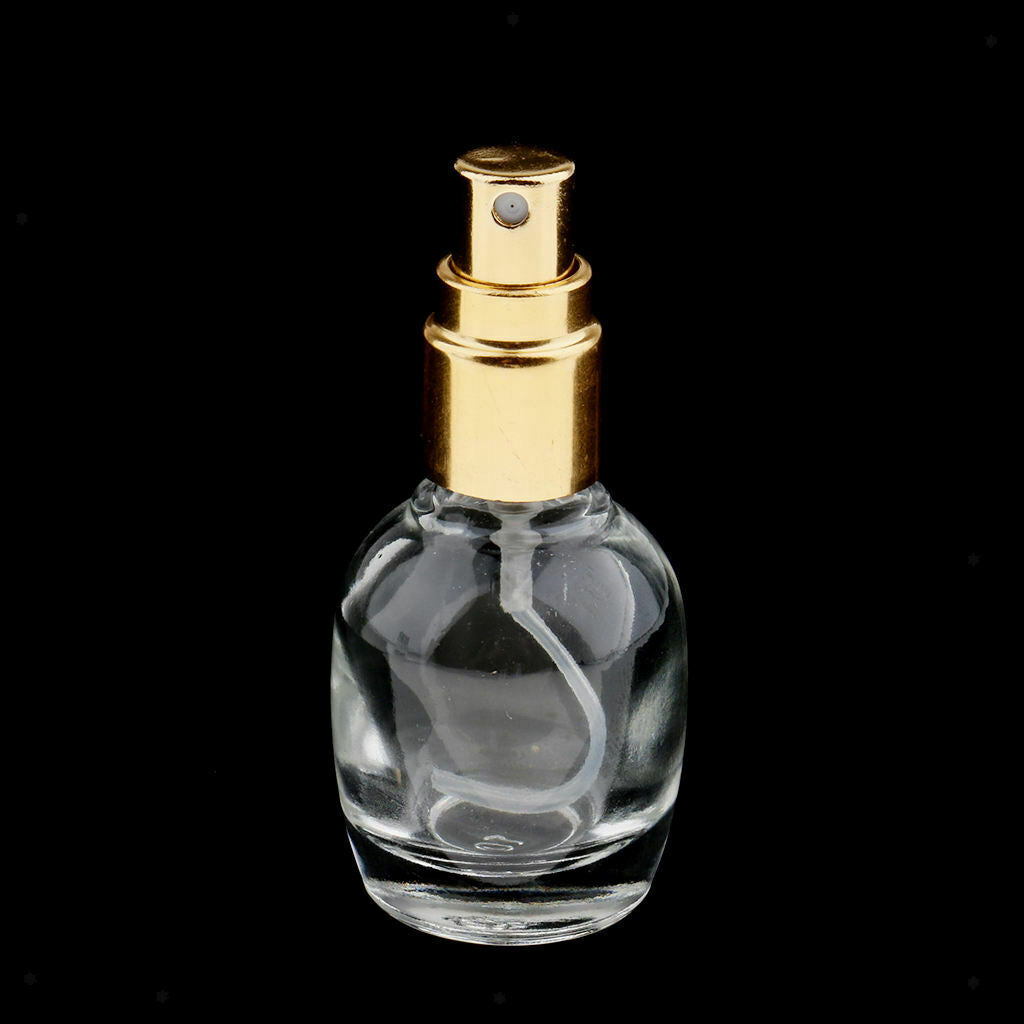 10 Pcs Refillable Empty Glass Spray Bottle For Essential Oil Perfume 10ml