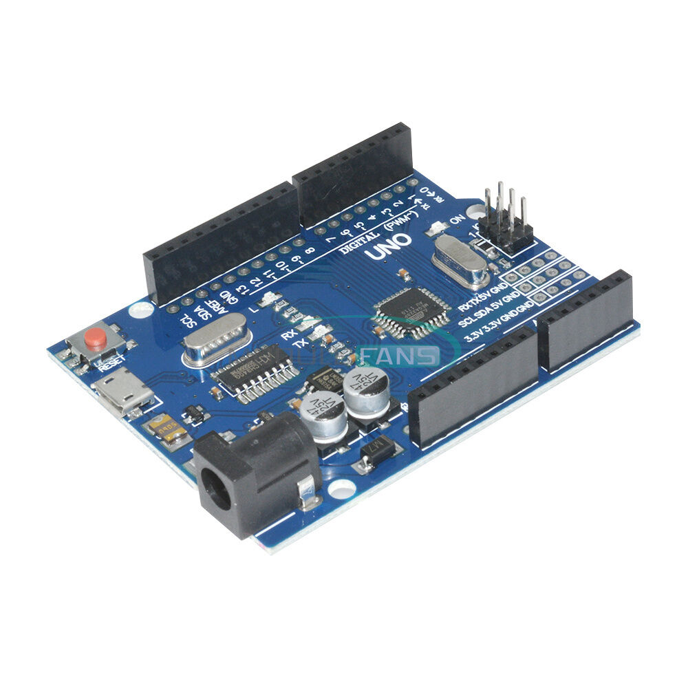 New UNO R3 ATmega328P CH340G Micro USB Board DIY