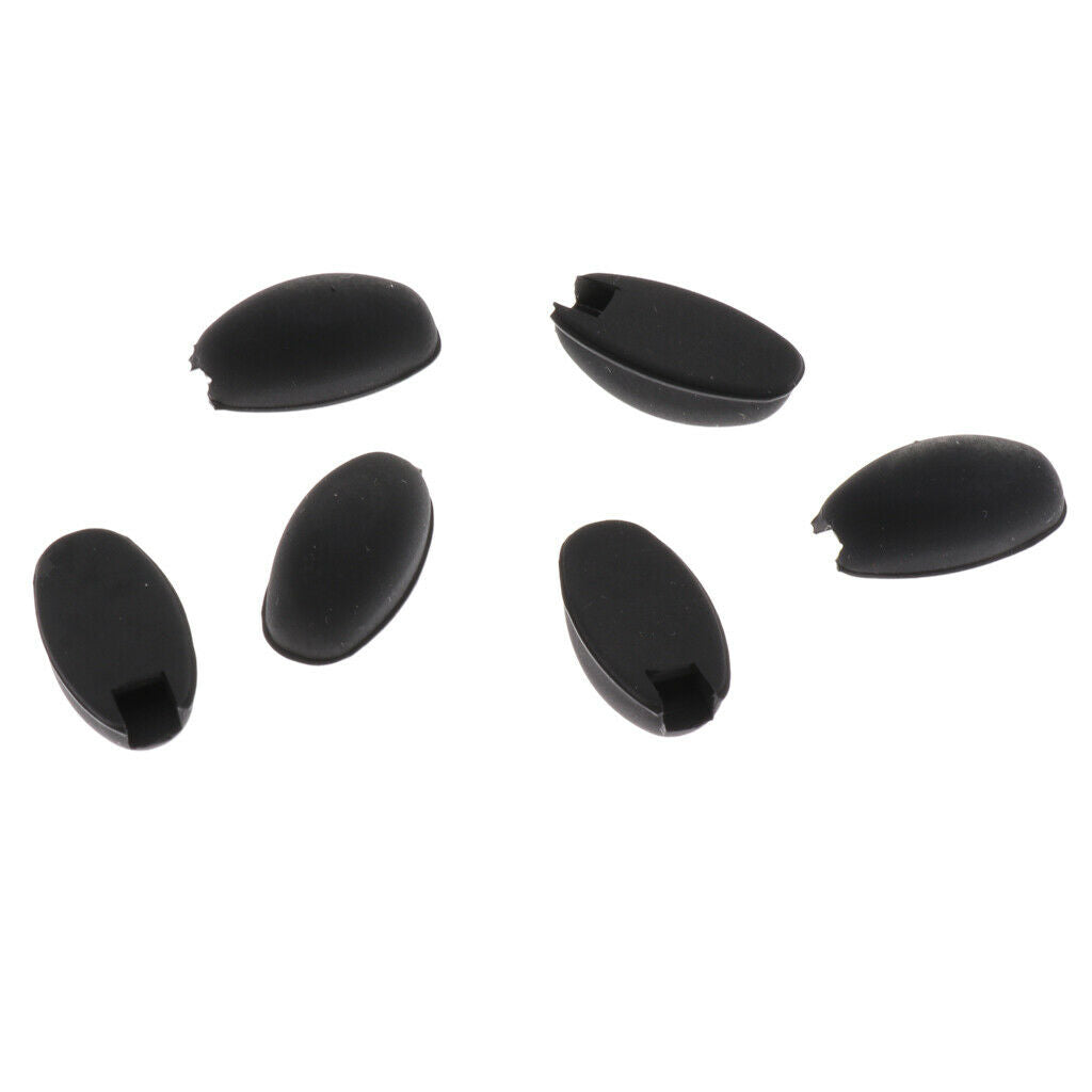 6pcs Saxophone Rubber Key Risers for Wind Woodwind Instrument Parts
