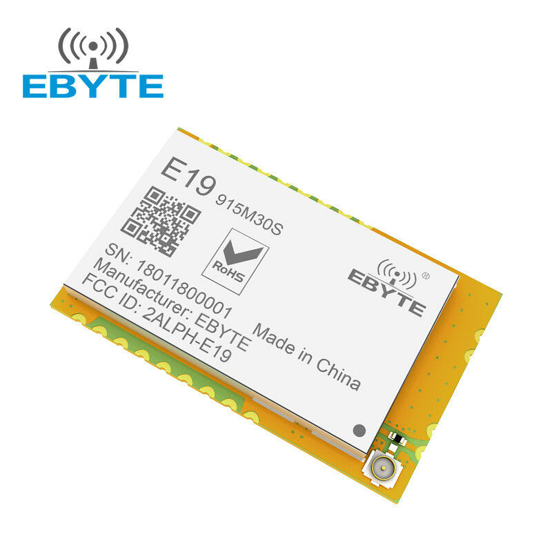 SX1276 1W SMD LoRa Long Distance 915MHz WirelessTransmitter Receiver E19-915M30S