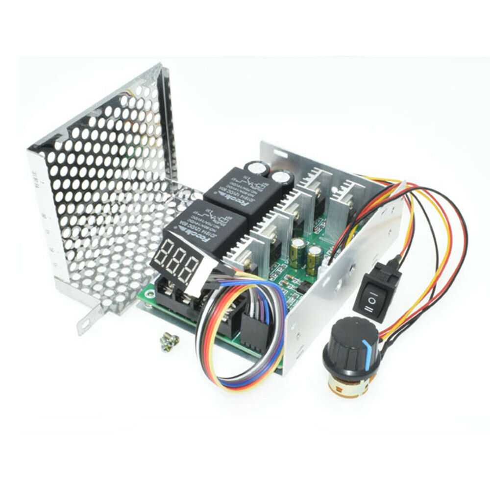 1DC Motor Speed Controller with Digital Display Scale Tachometer 40A 12V 24V 36V