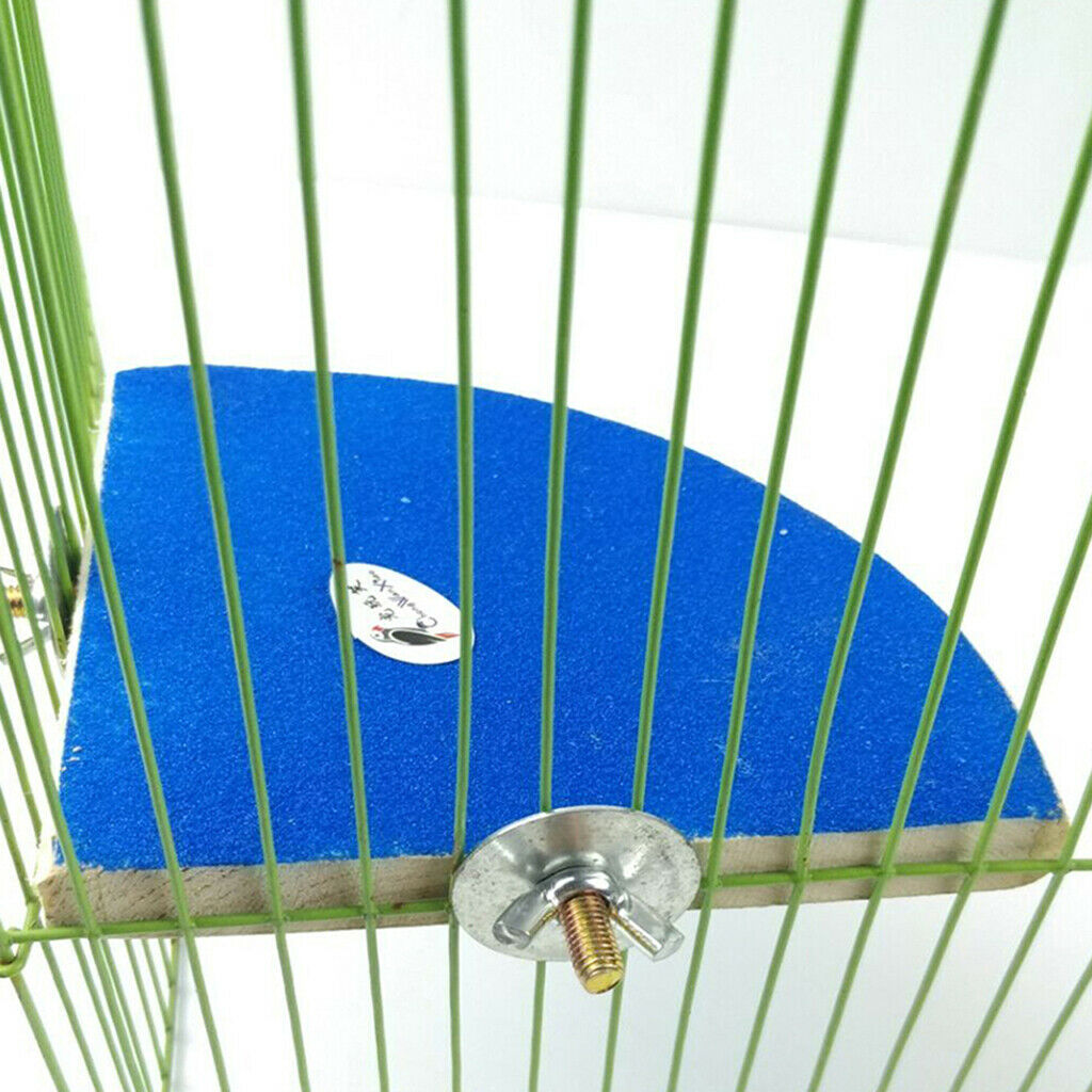 Wood Platform Squirrel Rat Mouse Guinea Pig Hamster Bird Parrot Stand Perch