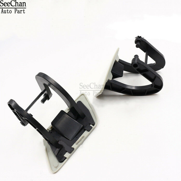 2 Piece Side headlight Washer Nozzle Cover Primered Fit Mercedes W221 S350 06-12