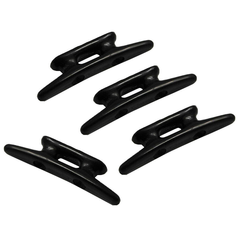 4pcs Marine Boat Yacht Ship Kayaks Heavy Duty Durable 3" inch Anchor Black