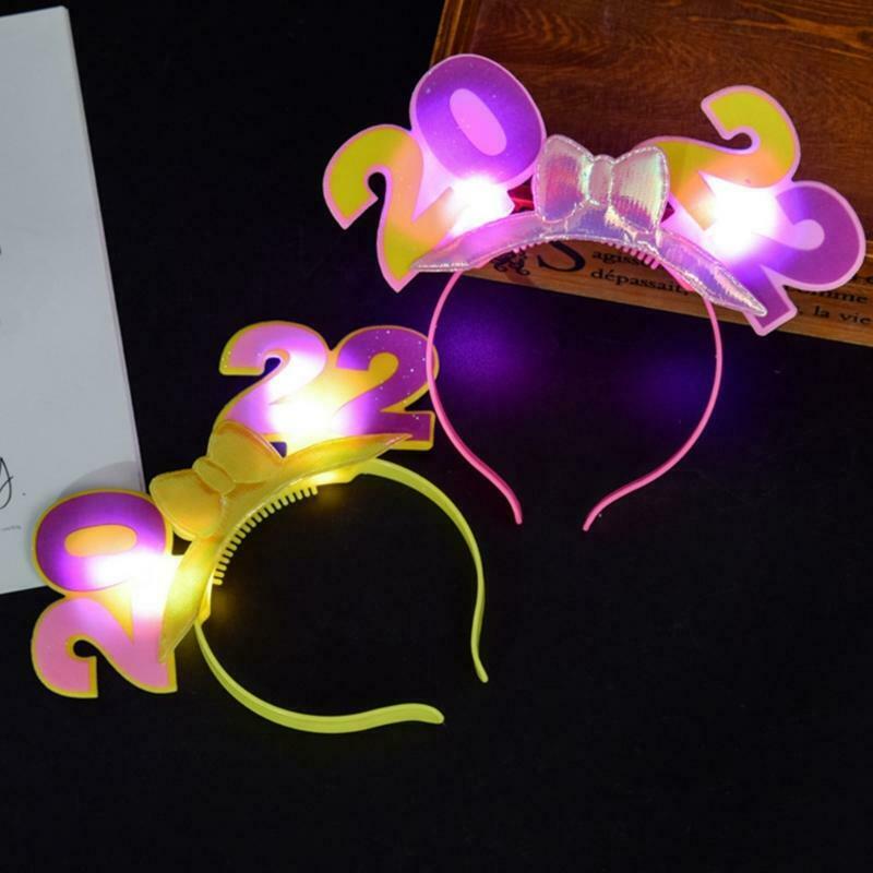 2022 Luminous Bow Headdress Party Supplies Lovely Hair Accessories Random Color
