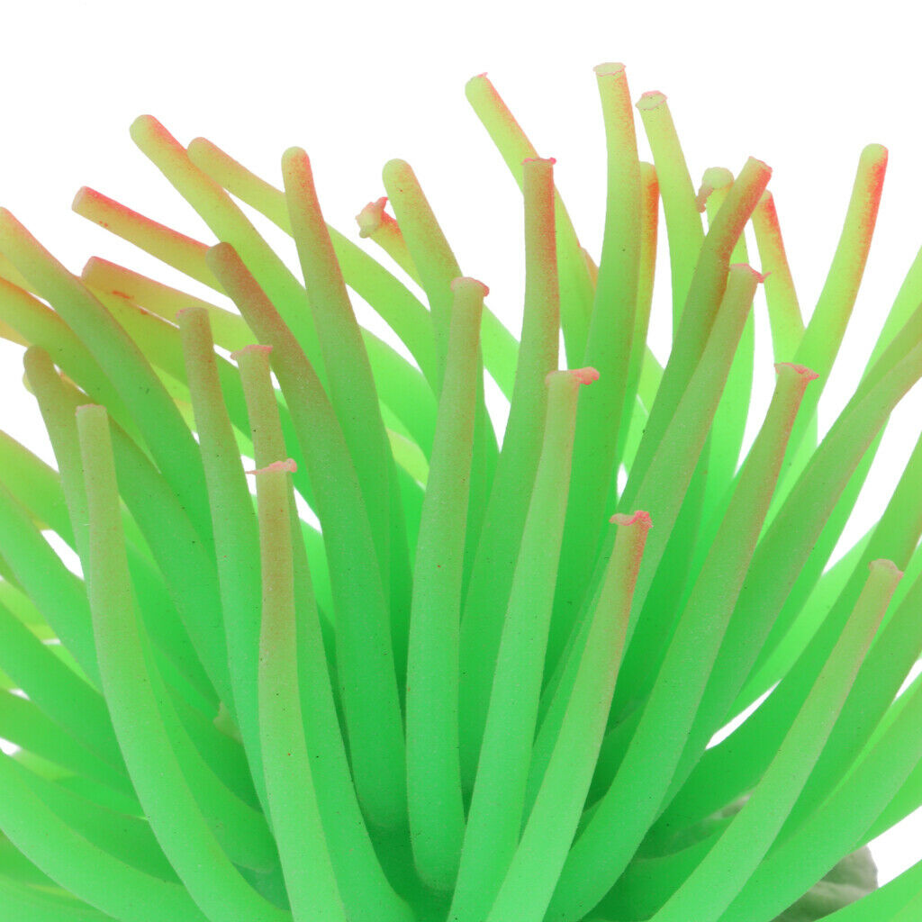 Aquarium Fish Tank Landscape Silicone Artificial Coral Ornaments Decor #2