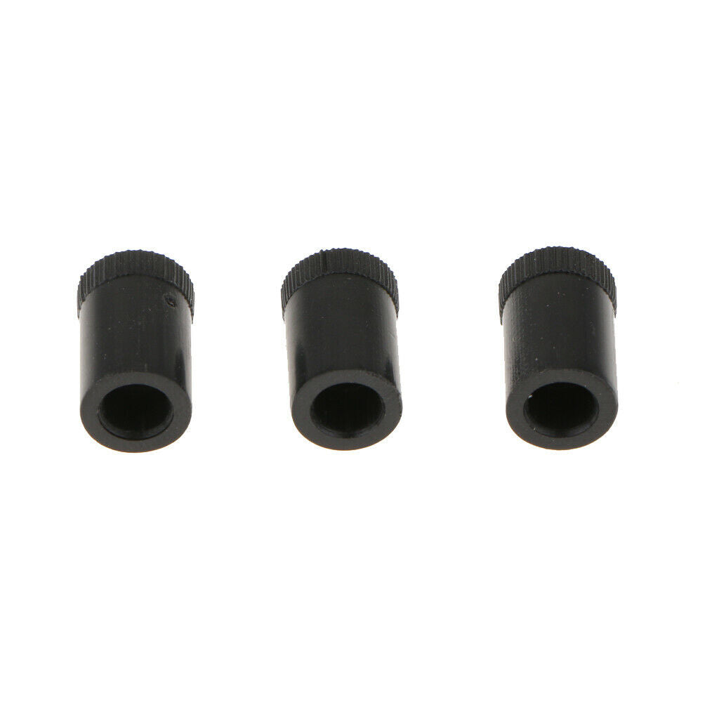 3Pcs Car Equipment Power Radio Pushbutton Speaker Tone Control Knob