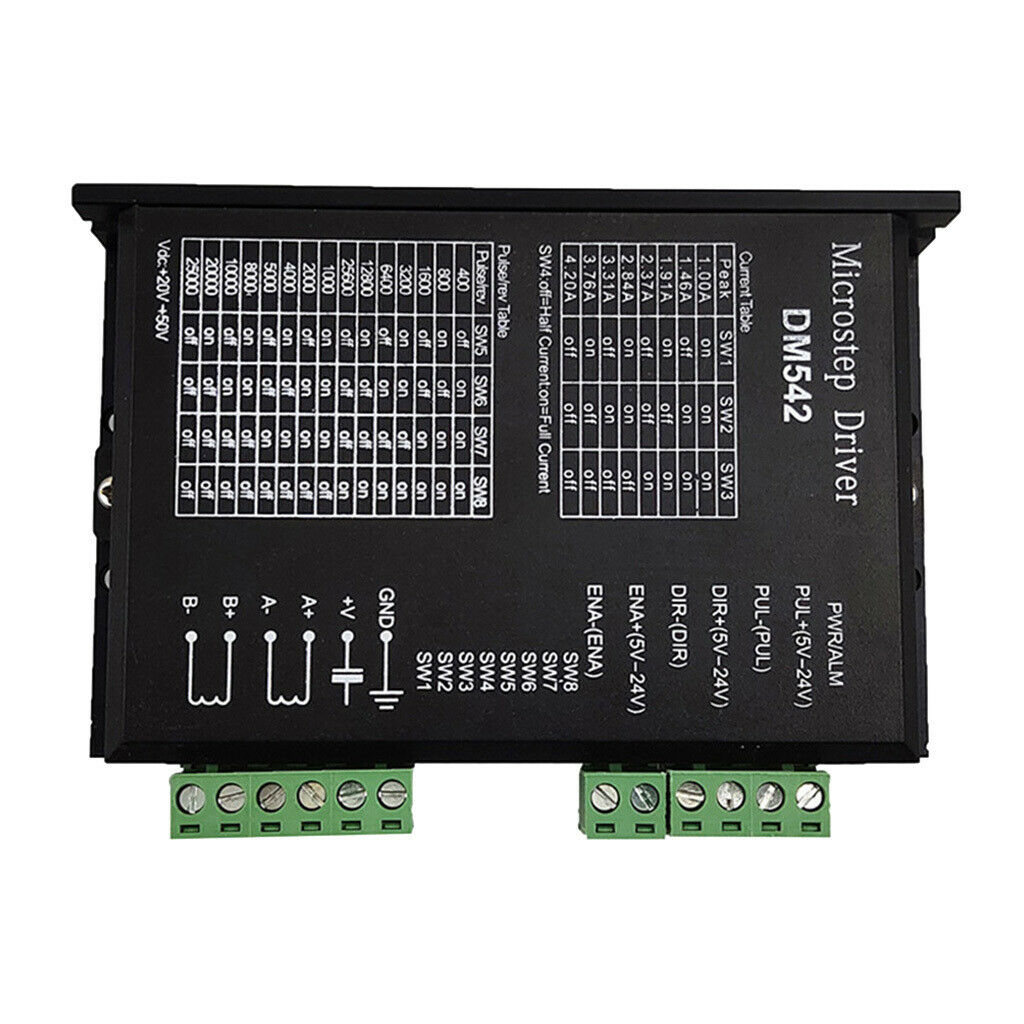 DM542 Stepper Motor Driver 2-phase 4.2A Digital Microstep for 57 86 Motor