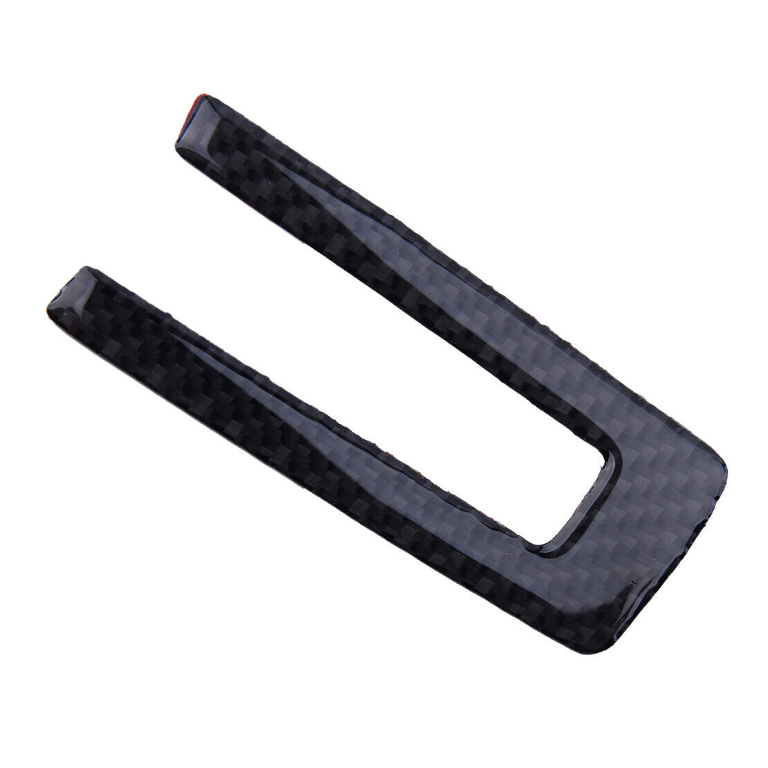 3pc Carbon Fiber Steering Wheel Button Trim Cover fit for Ford Mustang 2009-13