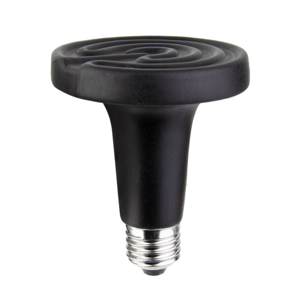 220 240V 100W Pet Ceramic Heat Emitters Reptile Heater Breeding Light Lamp