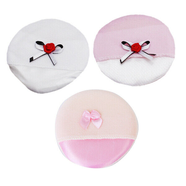 Soft Velour Powder Puff Blending Sponge Pad For Makeup Loose Powder Blending