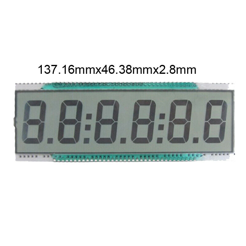 1pcs segment LCD display Module 6-DIGIT Digital seg big size LCD Panel ED139
