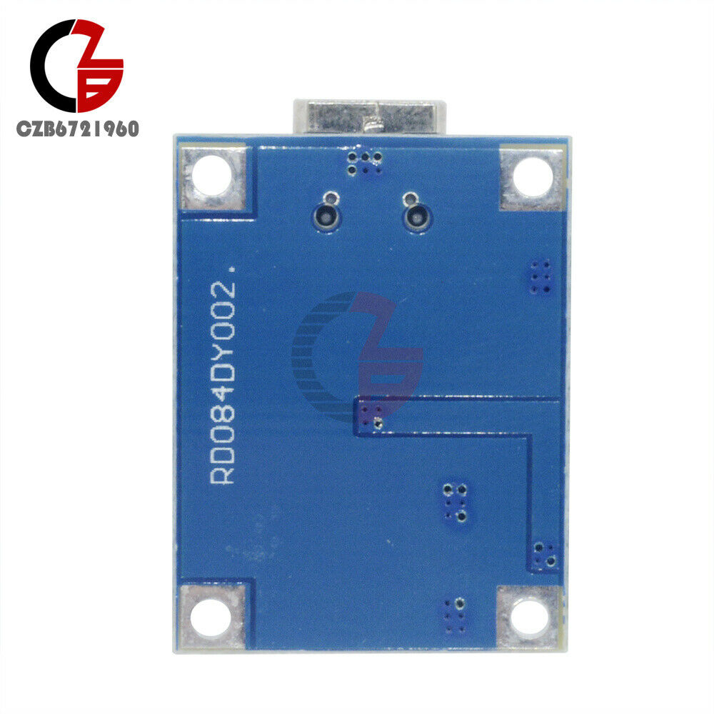 5PCS TP4056 Mini USB Charge Board 5V 1A Lithium Battery Charger Charging Module
