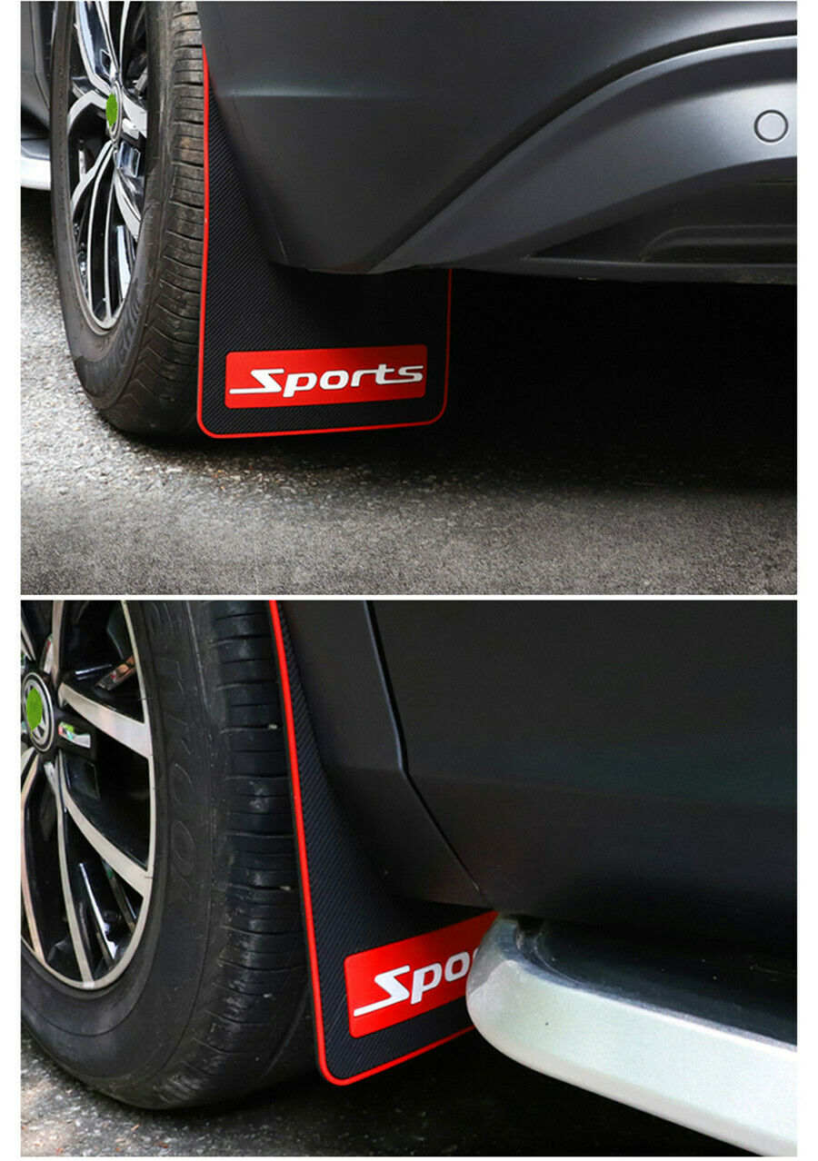2PCS Car Mud Flaps Mudguards Splash Guards Fenders Universal Cars Trucks SUV