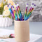 12Pcs Rainbow Pencil Wood Bright Color HB Drawing Painting Pencils Writing Pen