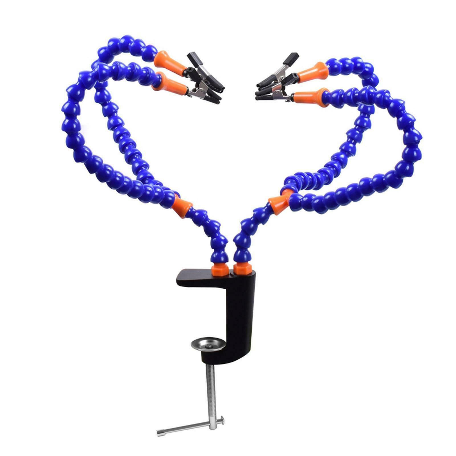 Gooseneck Flexible Arm Hand Welding Soldering Station Stand Holder Tool