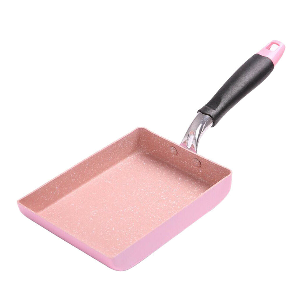 Aluminum Non Stick Fry Pan Steak Breakfast Skillet with Silicone Spatula Set