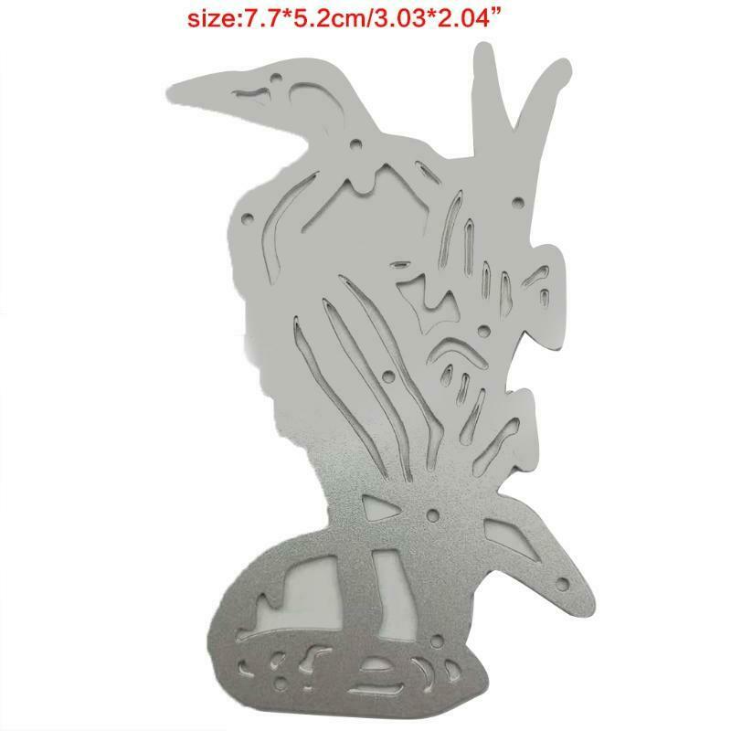 Bird Metal Cutting Dies Stencil DIY Scrapbooking Album Paper Card Template Mold