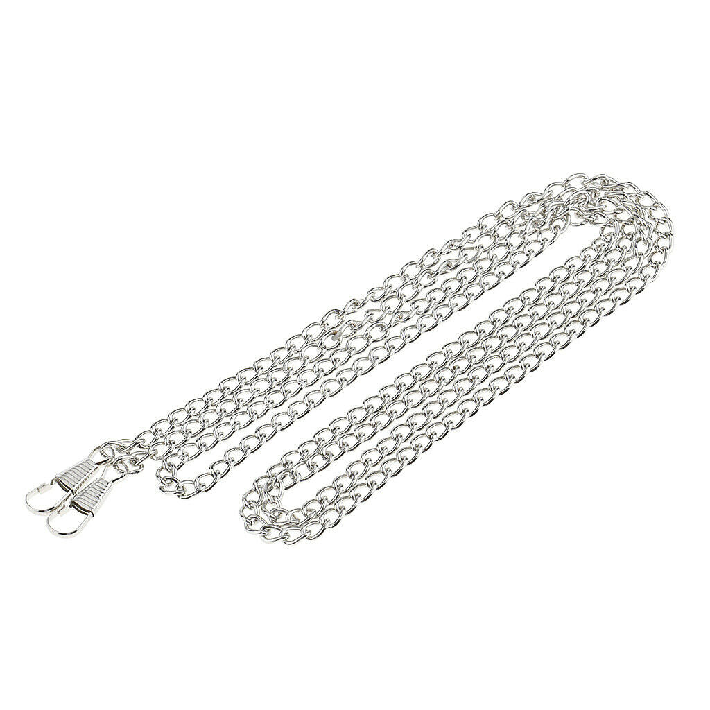 2PC Bag Chain Strap Replacement for Handbag Crossbody Bag Shoulder Bag 120cm