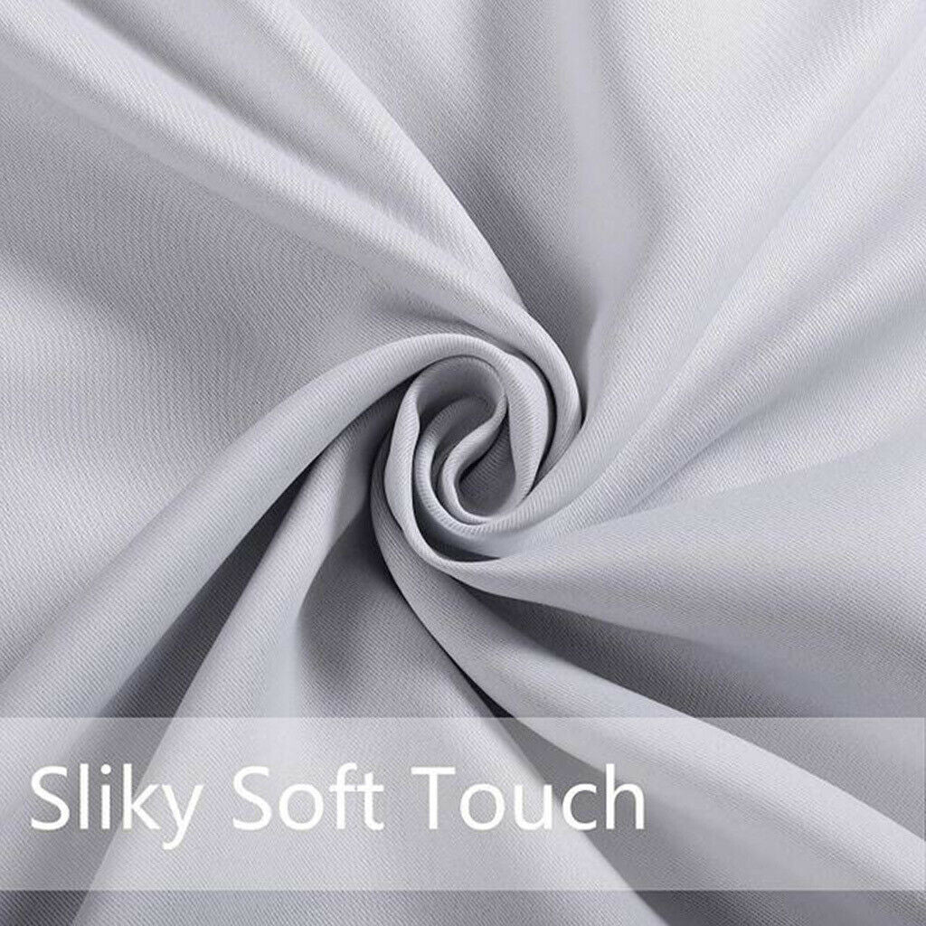 Bedroom Curtains Blackout Drapery Panels, Three Pass Microfiber Thermal