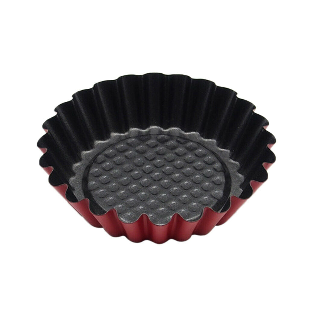 1PC Mini Egg Tart Steel Cupcake Cake Cookie Mold Lined Mould Tin Baking Tool