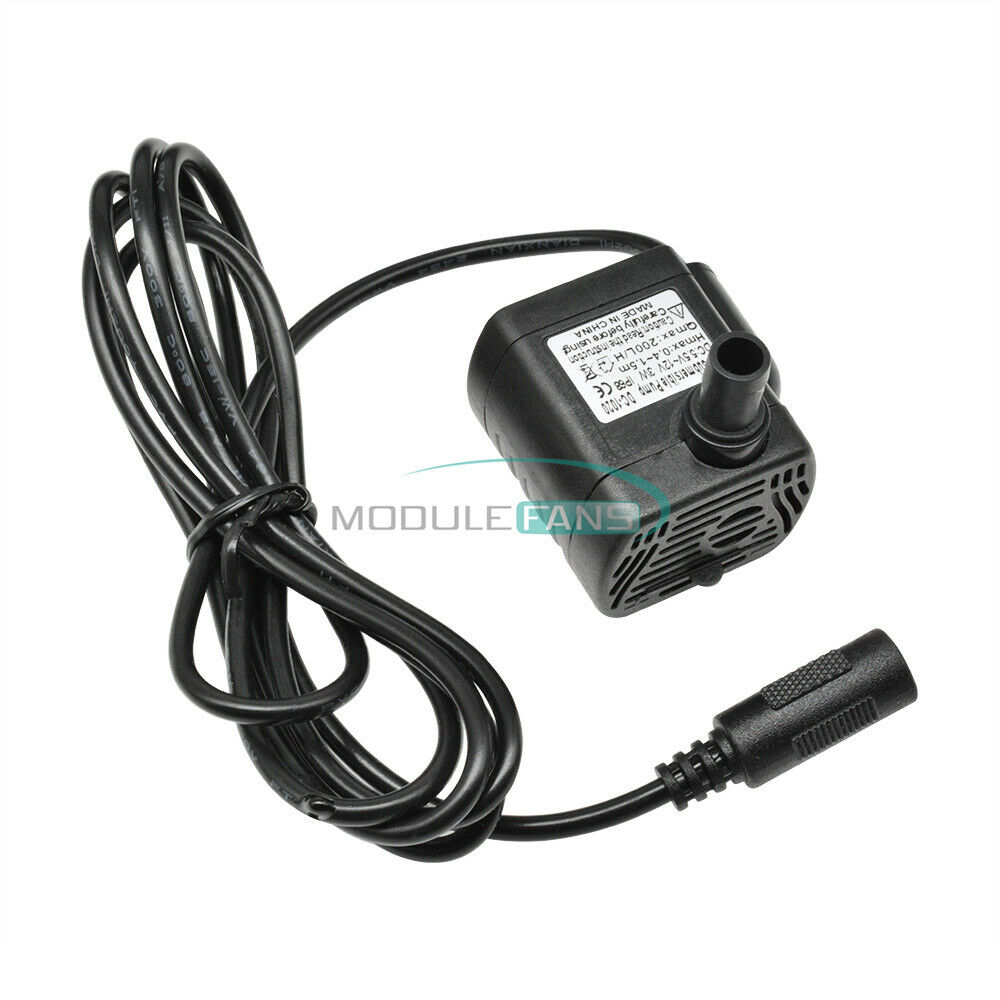 Submersible Water Aquarium Fish Tank Fountain Pond Pump DC 3W 5.5V- 12V MF