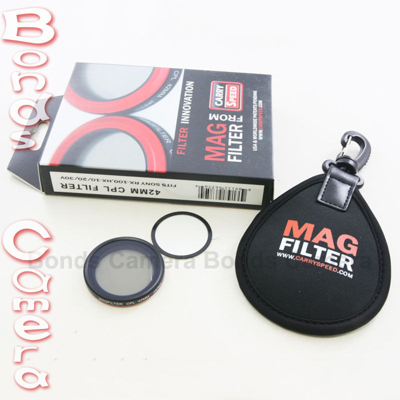 MagFilter 42mm CPL Circular Polarizer Filter for Sony DSC RX100 V HX9V HX30/20V
