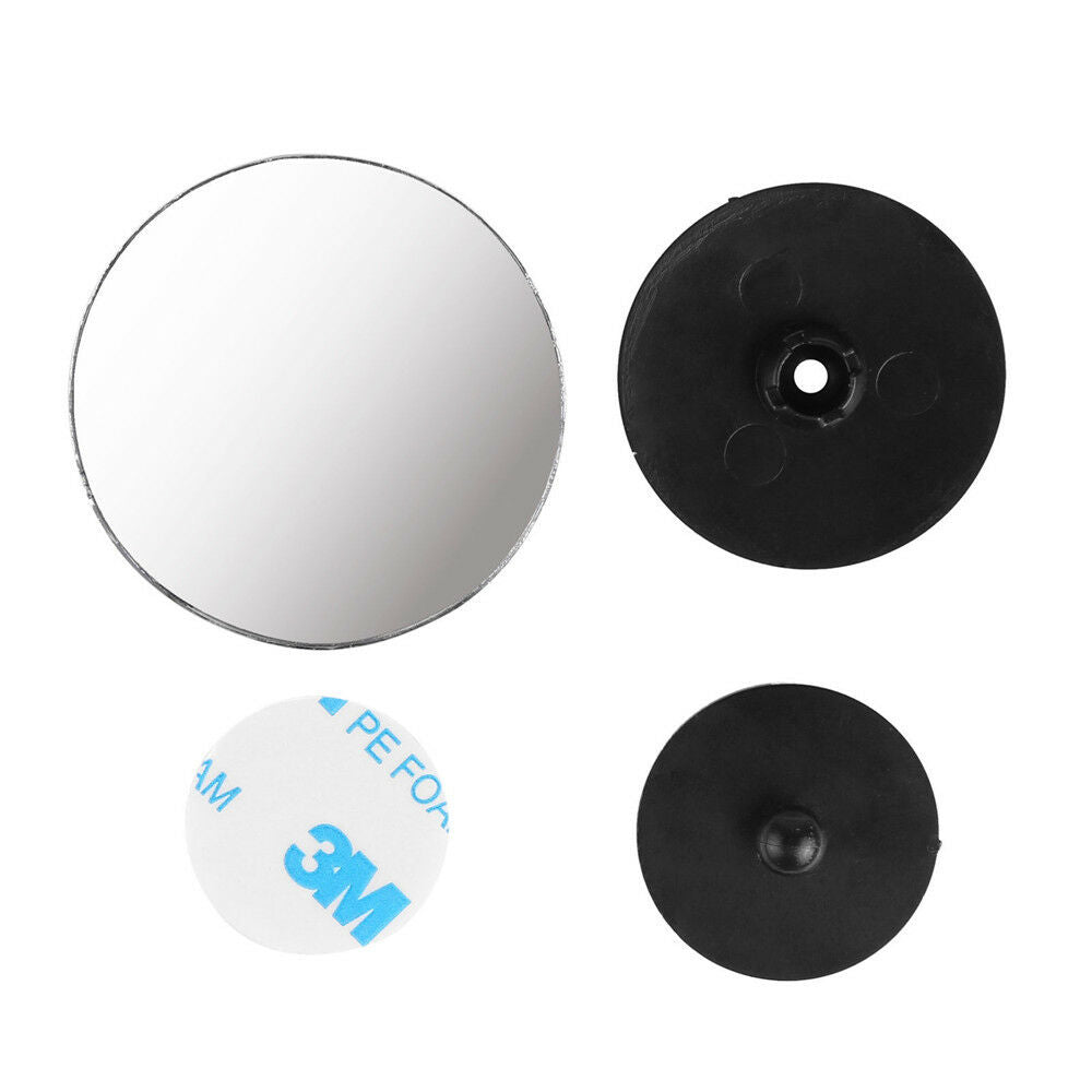 2 Car Rearview Blind Spot Side Rear View Mirror Convex Wide Angle Adjustable US