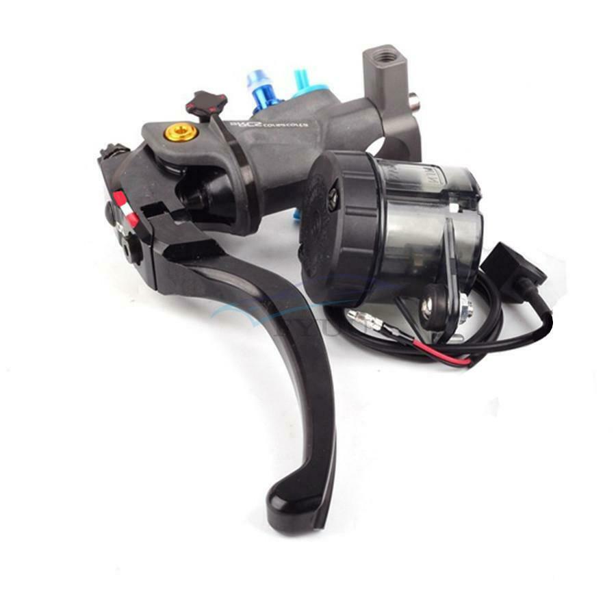 1PC 22MM Universal CNC Aluminum Alloy Motorcycle Brake Master Cylinder-Left Side