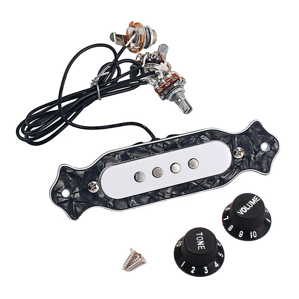 Guitar pickup Acoustic electrical transducer 4-string small