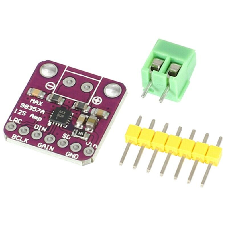 Max98357 I2S 3W Class D Amplifier Breakout Interface Dac Decoder Module FilterR1