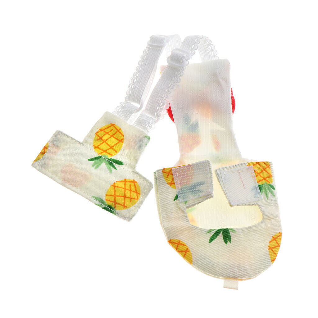 2 Pieces Parakeet Bird Parrot Diaper Soft Parrot Birds Diaper Best Care and