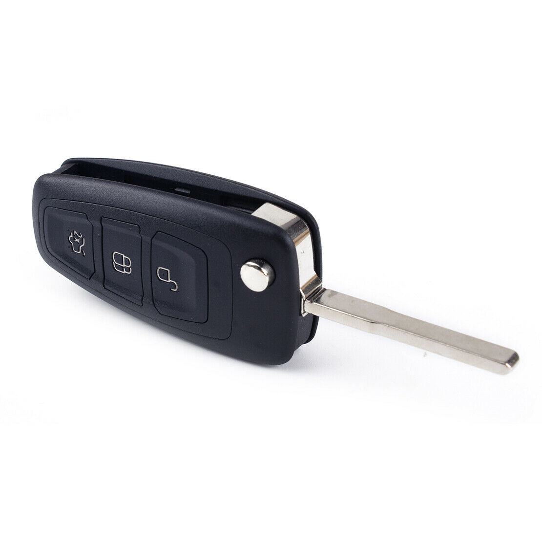 3 Buttons Car Remote Flip Key Case Shell Cover Fit For Ford Titanium Focus as