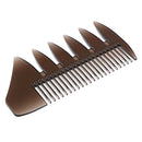 2pcs Men's Oil Hair Comb Brush For Hair
