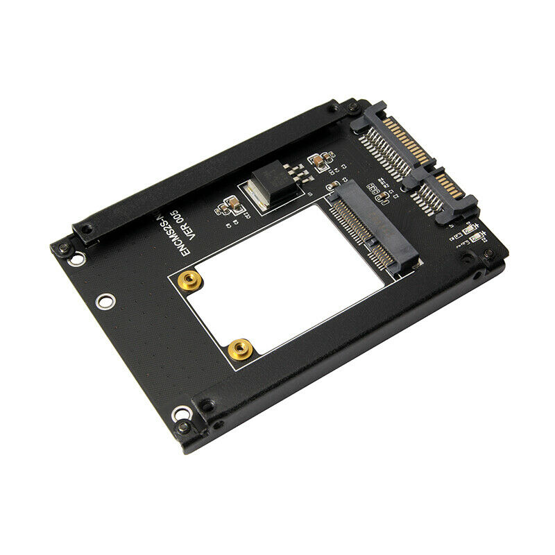 mSATA PCI-E SSD to 2.5" SATA 3.0 6Gbps Adapter Card Expansion Converter card