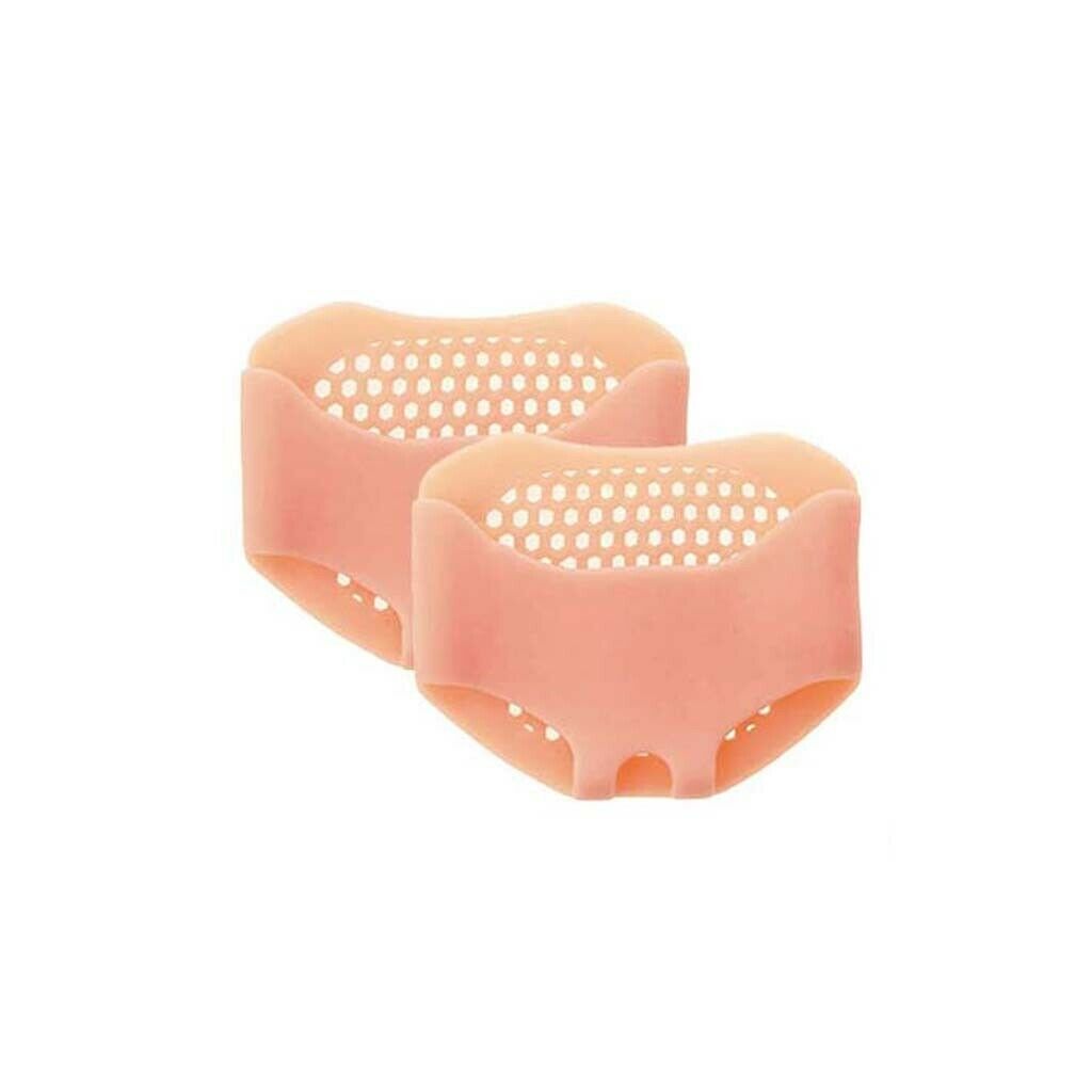 4 Pairs Set Unisex Ball of Foot Pads Metatarsal Pads Support Foot Cushion