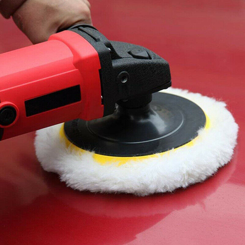7Pcs 6 inch Polishing Pad Sponge Waxing Buffing Tools Car Polisher Buffer Pad HN