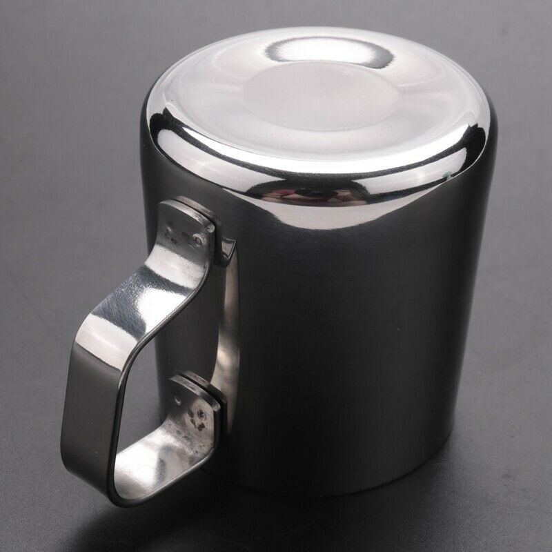 Milk Jug Milk Pitcher Stainless Steel Milk Bowls For Milk Frother Craft CoffeeA5
