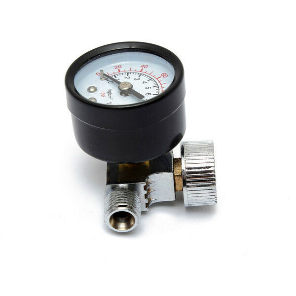Spray Pneumatic Gun Air Regulator Gauge+ In-line oil Water Trap Filter Separator